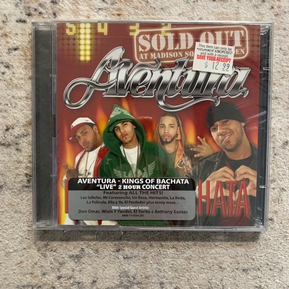 NEW Kings of Bachata: Sold Out at Madison Square Garden by Aventura (2xCD, 2007)